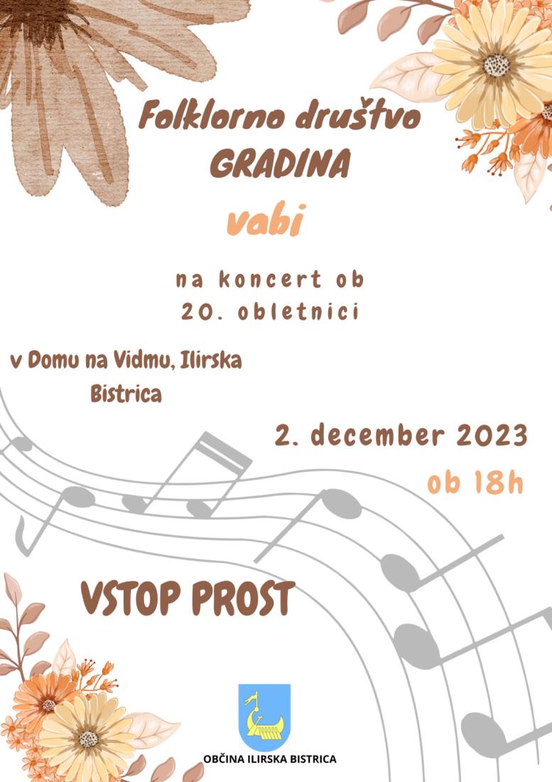 20 let Folklornega društva Gradina